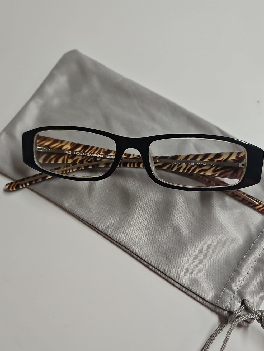 LAST CHANCE$ NWOT Dolce & Gabbana Vtg Rectangular Eyeglass Frames